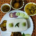 Tandra Nath's cooksnap of when they made আমিষ থালি(amish thali recipe in Bengali).