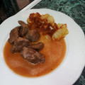 El cooksnap de Javier cuando hizo Carrilleras de Cerdo en Salsa.