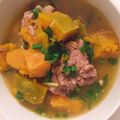 Cooksnap của MộcDao khi họ làm theo món Canh xương hầm đu đủ 