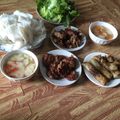 Cooksnap của Thùy Linh khi họ làm theo món Bún chả hà nội