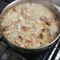 El cooksnap de v1k1n60 cuando hizo Paella de pollo y longaniza.