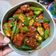 รูป Cooksnap ของ Rujee Nuchsa เมื่อเขาทำ เทมเป้ผัดพริกแกงใส่กระเจี๊ยบกับข้าวโพด