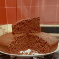 El cooksnap de María Fernanda cuando hizo Torta de chocolate para la merienda.