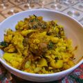  Humaira Saleem's cooksnap of when they made Gobhi Gosht cauliflower meat.