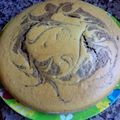 El cooksnap de Fernanda Moglioni cuando hizo Bizcochuelo de flan.