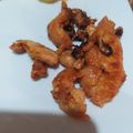 El cooksnap de Laura Marulanda cuando hizo Alitas Agrio y Dulce con Espinacas.