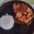 El cooksnap de Ana Maria Sánchez cuando hizo Pollo oriental agridulce.
