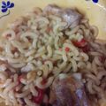 El cooksnap de Maria Martinez cuando hizo Fideuá de pollo y verduras (Thermomix).