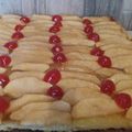 El cooksnap de Alicia cuando hizo Delicia de manzana, con base de mantequilla.