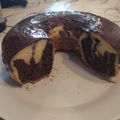 El cooksnap de Laura Sandoval cuando hizo Budín marmolado para las tardecitas de cuatentena.