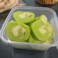 Cooksnap dari Ria Budy untuk resep Pandan Roll Cake/ Bolu Gulung Pandan Super Lembut
