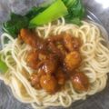 Cooksnap dari Dewi pus untuk resep Mie Ayam Pangsit Goreng