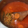 El cooksnap de Kristiana Daneva cuando hizo Lentejas con chorizo.