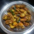 Santhi Murukan's cooksnap of when they made சேப்பங்கிழங்கு வருவல்.