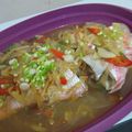Cooksnap dari Emilia Constantinova untuk resep Steam Kakap Merah
