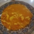 El cooksnap de Mamen cuando hizo Pescao guisado con fideos.