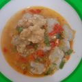 Cooksnap dari Ummu Alice untuk resep Baso Aci Kuah Pedas