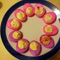 GigglesAV's cooksnap of when they made deviled eggs.