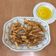 El cooksnap de estcolrod (Esther) cuando hizo Pollo en tempura con salsa agridulce.