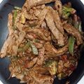 navajocherri's cooksnap of when they made Amy's Mongolian Beef ..