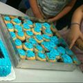 El cooksnap de jimena cuando hizo Cupcakes Monster Inc. Cumple de Ciro 🎉🎂.