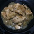El cooksnap de Marta cuando hizo Pechuga de pollo a la naranja.