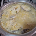 El cooksnap de Dimi Coca Torres cuando hizo Filetes de merluza en salsa verde.