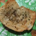 El cooksnap de Sandra Lobay cuando hizo Tostadas saborizadas.
