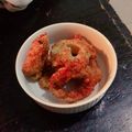 El cooksnap de Mariel Ramos cuando hizo Aros de cebolla fritos.