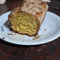 El cooksnap de Analu cuando hizo Budín de mandarina.