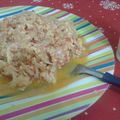 El cooksnap de Emi Coronel cuando hizo Omelette con tomate y queso.