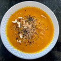 El cooksnap de lusalcidos cuando hizo Crema de calabaza y jengibre.