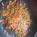 El cooksnap de Sabrina Rigaud cuando hizo Arroz con pollo.
