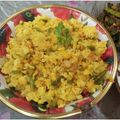 reemamakhija का कुकस्नैप जब उन्होंने भुट्टे पुलाव (Bhutte pulao recipe in hindi) बनाया था।