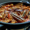 El cooksnap de Carlos Pérez Barrera cuando hizo Arrocito meloso de 🐟 pulpo 🐙 y mariscos.