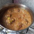 El cooksnap de Angela Jimenez cuando hizo Albóndigas... Explosión de 🍅.