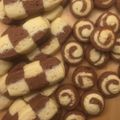 Cooksnap από Marianna Grigoropoulou στη συνταγή Μπισκότα βουτύρου δίχρωμα