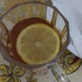 Cooksnap SHARIFAH NURFARHANA semasa beliau membuat Teh Lemon Panas.