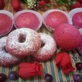 Cooksnap dari 李安娜💖 untuk resep Donat Buah Naga (Eggless)