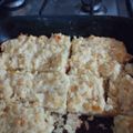 El cooksnap de Jessica Saldaña Souza cuando hizo Fainá de queso.