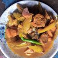 Ahasena Khondekar - Dalia's cooksnap of when they made আলু বড়ি দিয়ে কাতলা (aloo bori diye katla recipe in bengali).