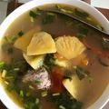Cooksnap của Ngọc Ngây Ngô khi họ làm theo món Canh sườn chua nấu dứa