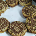 El cooksnap de Dayana cuando hizo Alfajores de coco y avena.