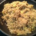 El cooksnap de Kildean Vega Velez cuando hizo Quinoa a la piña.