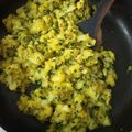 Shreya Desai's cooksnap of when they made મેથી ભાજી બટાકાનુ શાક (Methi Bhaji Bataka Shak Recipe In Gujarat.