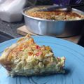 El cooksnap de Romina Daveri cuando hizo Tarta de queso y cebollas con masa integral 🧅🧀🧅🧅🧅🧀🧀😊🧀😊.