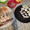 El cooksnap de Adri Campos cuando hizo Sushi variado.