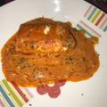 El cooksnap de Mónica cuando hizo Bacalao al coñac.