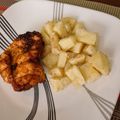 El cooksnap de brenda castillo cuando hizo Pollo cajún keto en freidora de aire.