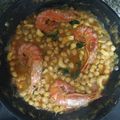 El cooksnap de Luisa Zapata Yerga cuando hizo Garbanzos guisados con calamares 🦑.